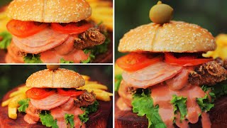 Zinger Burger Recipe  zinger Burger Banane Ka Tarika  KFC Style Zinger Burger Recipe [upl. by Ailhad772]