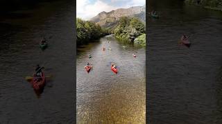 Descenso del Sella 🛶🚁 insta360x3 djimini4pro descenso [upl. by Nabi]