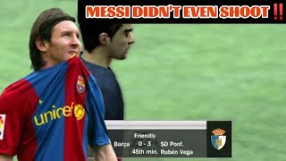 Barcelonas Destroyed by Smallest Club in Spain‼️ Barcelona vs Ponferradina 03 FIFA 07 [upl. by Wadell]