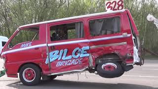 Bilge Brigade Mike races a Mitsubishi L300 Camper  Aldershot B2B [upl. by Boigie]