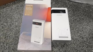 Romoss Sense PF8Fast Charging Power BankUnboxing [upl. by Kimmie]