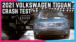 2021 Volkswagen Tiguan Crash Test [upl. by Riamo]