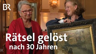 Rätsel gelöst nach 30 Jahren So viel wert ist das Gemälde quotWäscherinnenquot  Kunst  Krempel  BR [upl. by Rese]