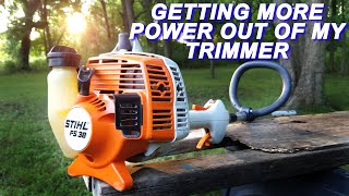 This Stihl Trimmer Doesnt Have The Power It Used To [upl. by Barbuto]