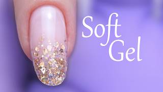 Soft Gel Encapsulado com Glitter [upl. by Crosley177]