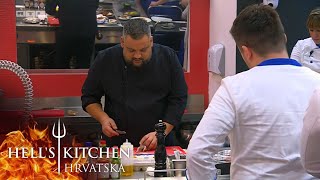 Chef Gretić pokazao pripremu kamenica Rockefeller i prepelice  HELLS KITCHEN HRVATSKA [upl. by Danby]