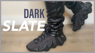 Adidas YEEZY 450 DARK SLATE Review  On Foot [upl. by Leryt]