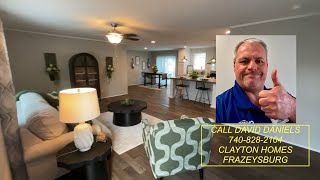 Tradition 72 Manufactured Home Farmhouse Kitchen Clayton Homes Frazeysburg David Daniels [upl. by Hairu]