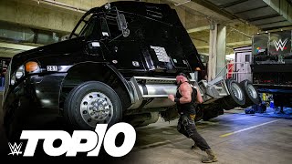 Braun Strowman’s greatest moments WWE Top 10 Sept 8 2022 [upl. by Nywroc744]