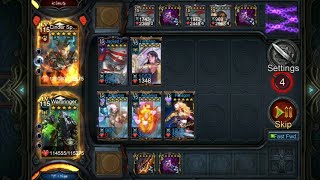 Deck Duel  Epic Battle Warbringer Vs 5 Jack Forst Sacrifice deckheroeslegacy [upl. by Diena]