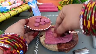 cook food video mini green food kalai malar barbie Kavitha vinitha mini Indian food bavani [upl. by Nieberg]