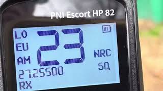 PNI Escort HP 82 NRC  Noise Reduction Circuit  It Actually DOES Work DSP Noise Filter CB Radio [upl. by Zeuqirdor]