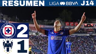 Cruz Azul 21 Monterrey Antuna devuelve potencia a la Máquina  J14 CL24 [upl. by Lucilia]