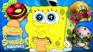 Every Krabby Patty UPGRADE 🍔➕  SpongeBob [upl. by Tibold659]