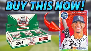 LOADED🔥 2023 Topps Chrome Platinum Anniversary Hobby Box Review [upl. by Chanda404]