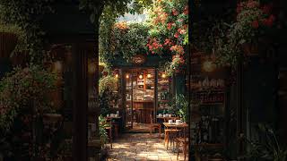 Bossa Nova Jazz Ambiance at a Beautiful Garden Café for Relaxation and Inspiration [upl. by Mashe]