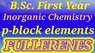 BSc first year inorganic chemistry  Fullerenes  pblock elements RVCc [upl. by Seedman682]