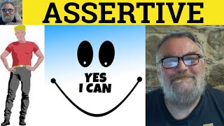 🔵 Assert Meaning  Assertive Defined  Assertion Examples  Essential GRE Vocabulary [upl. by Jenni]