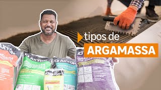 Tipos de argamassa listamos as diferenças [upl. by Ahset43]