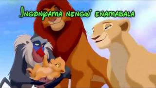 Lion King 2He Lives In you Lyrics [upl. by Charters]