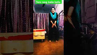 Tera rang balle balle bollywood song music shortvideopanjabisong ytshorts [upl. by Tavy]