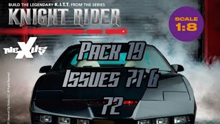 Build the Knight Rider  Pack 19 Issue 71 amp 72 from Fanhome [upl. by Reggis]