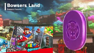 Alle lila Münzen in Bowsers land Super Mario Odyssey German [upl. by Aksel]