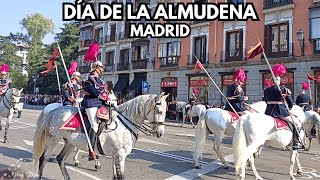 Fiestas de la Almudena Madrid 2024  Festivities of La Almudena Madrid 2024 [upl. by Aicyla565]