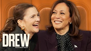 Vice President Kamala Harris on Becoming quotMomalaquot to Her Husbands Kids  The Drew Barrymore Show [upl. by Mairam]