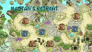 Kingdom Rush Origins  Mactans Retreat  Veteran 3 Stars [upl. by Lebisor]