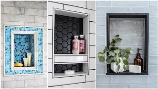 Bathroom Shower Wall Shelf Niche Ideas For Perfect Bathroom Recessed Wall Niches and Wall Shelves 2 [upl. by Okwu]