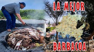 BARBACOA HIDALGUENSE I ASÌ SE HACE LA MERJOR BARBACOA DE MÈXICO 🇲🇽🐑 [upl. by Ecirpac]