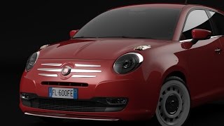 Fiat 600 60th Anniversary Concept HQ [upl. by Yehudit]