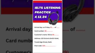 IELTS Listening Practice Test 2024 with Answers IELTSListening [upl. by Honora]