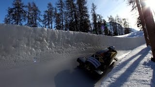 Riding the worlds oldest bobsled track [upl. by Olette]