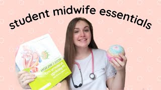 STUDENT MIDWIFE ESSENTIALS Everything you need before starting a midwifery degree [upl. by Ineslta]