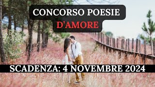 Concorso Poesie d’Amore Inedite poesia amore concorso booktok librichepassione leggere [upl. by Oringas387]