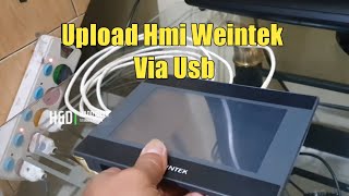 Cara Upload hmi Weintek Via Usb [upl. by Pevzner703]