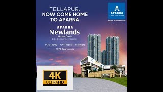 Aparna Newlands Tellapur [upl. by Audrye]