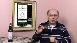 Whisky Verkostung Laphroaig 25 Jahre 51 [upl. by Goodrow725]