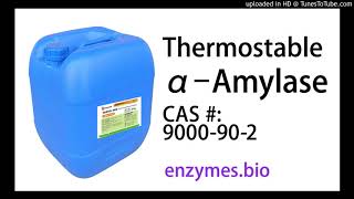 Thermostable Alpha Amylase Enzymes Suppliers CAS 9000924 [upl. by Kerek]