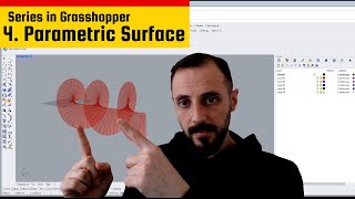 4 Parametric Surface with Series series numericals grasshopper3d grasshoppertutorial [upl. by Somisareg]