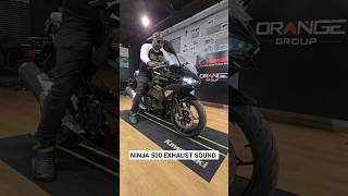 Kawasaki Ninja 500 Exhaust Sound shorts ytshorts shortvideo [upl. by Ardeen]