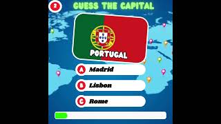 Guess the Country Capital City Quiz Challenge 🌍  Test Your Knowledge guess familyfun shorts [upl. by Reg216]