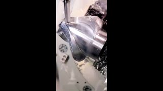 CNC Machining a Propeller on a 5 Axis CNC Machine shorts [upl. by Ynabe514]