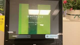 Diebold Nixdorf Self Checkout at Waitrose and Partners Kingsthorpe [upl. by Lain]