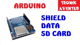 TRONIK AVENTUR 379 SHIELD DATA SD  ARDUINO [upl. by Sheply]