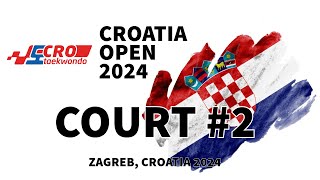 Croatia Open G1E1  Zagreb 2024  Court 2 [upl. by Rexanne]