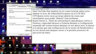 Como Solucionar El Problema de Unhandled Exception En El GTA Vice City [upl. by Duong998]