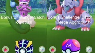 Shiny Incarnate Tornadus amp Mega Aggron raids started in pokemongo [upl. by Namielus496]